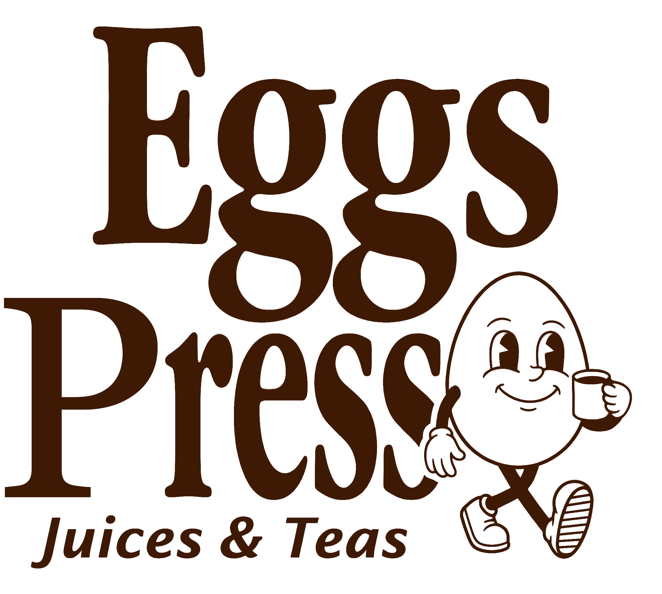 Eggspresso Muffins breakfast and brunch restaurant logo